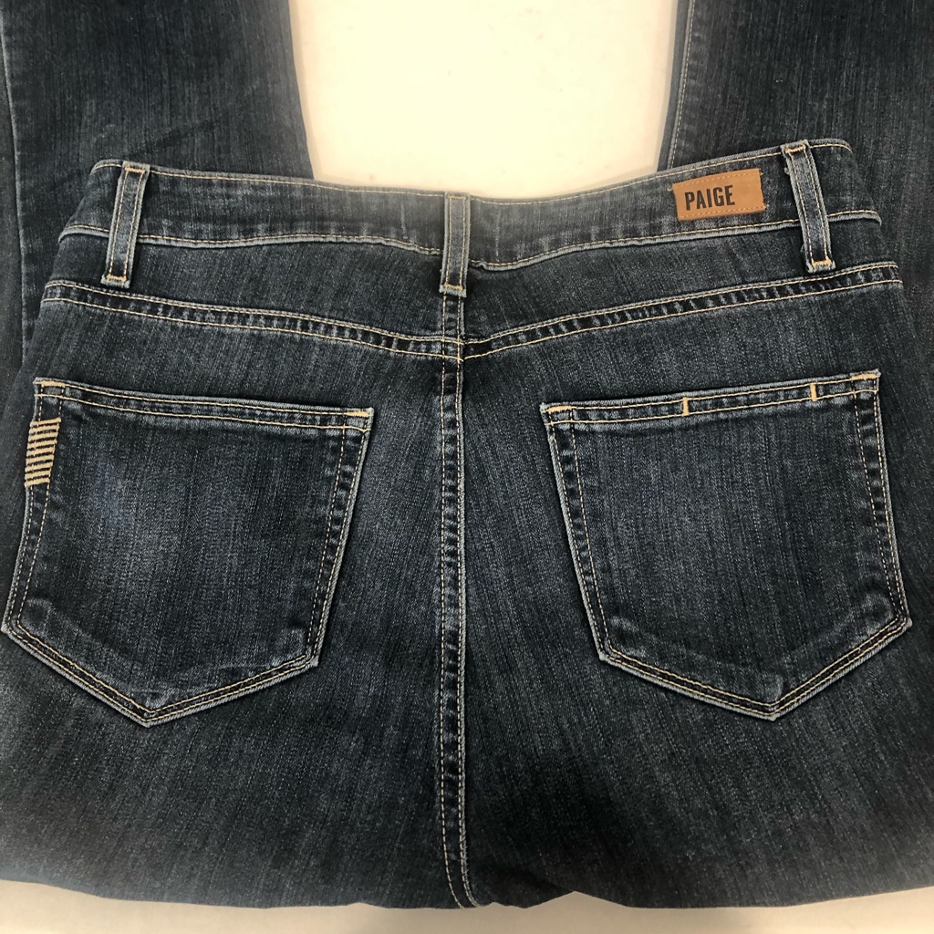 Paige Jeans, High Rise Bell Canyon Size 28